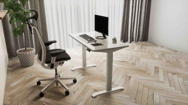 white frame and white desktop 4