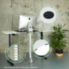 ez desk air cable management