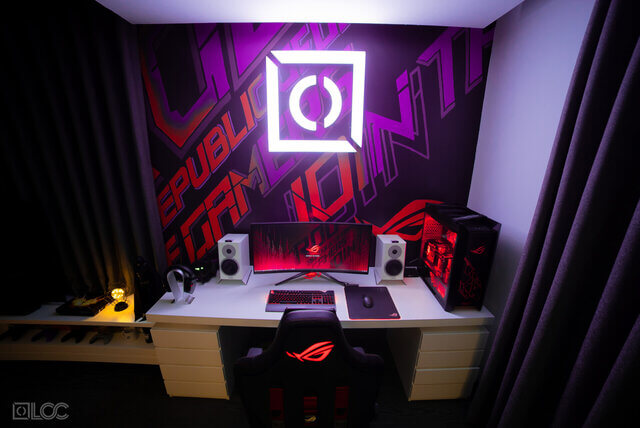 Loc's Breathtaking ROG Man Cave