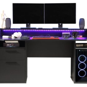 Flair Power Z LED Gaming Desk
